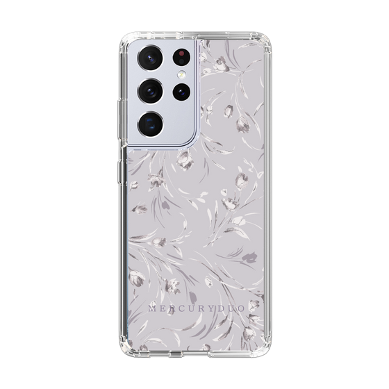 Slim Protection Case［ MERCURYDUO - BotanicalFlower - Lavender ］