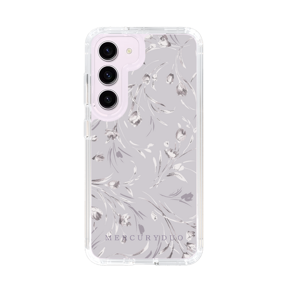 Slim Protection Case［ MERCURYDUO - BotanicalFlower - Lavender ］