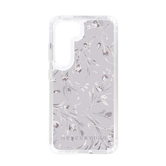 Slim Protection Case［ MERCURYDUO - BotanicalFlower - Lavender ］