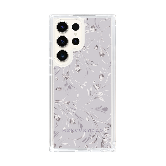 Slim Protection Case［ MERCURYDUO - BotanicalFlower - Lavender ］