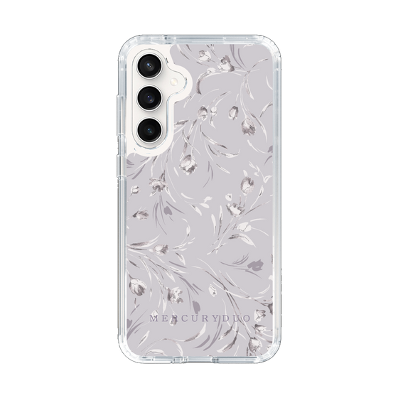 Slim Protection Case［ MERCURYDUO - BotanicalFlower - Lavender ］
