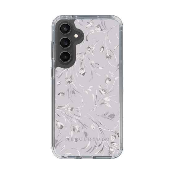 Slim Protection Case［ MERCURYDUO - BotanicalFlower - Lavender ］