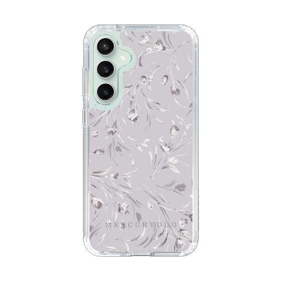 Slim Protection Case［ MERCURYDUO - BotanicalFlower - Lavender ］