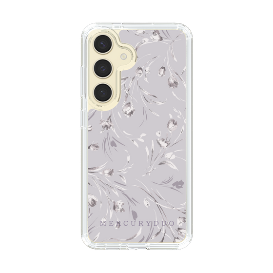 Slim Protection Case［ MERCURYDUO - BotanicalFlower - Lavender ］