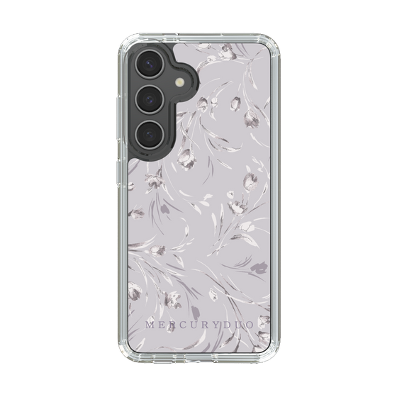 Slim Protection Case［ MERCURYDUO - BotanicalFlower - Lavender ］