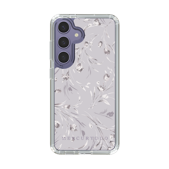 Slim Protection Case［ MERCURYDUO - BotanicalFlower - Lavender ］