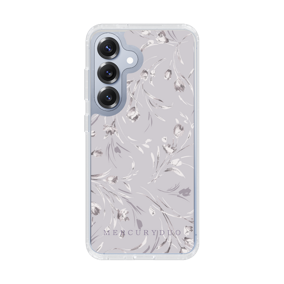 Slim Protection Case［ MERCURYDUO - BotanicalFlower - Lavender ］