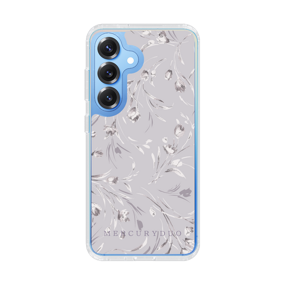 Slim Protection Case［ MERCURYDUO - BotanicalFlower - Lavender ］