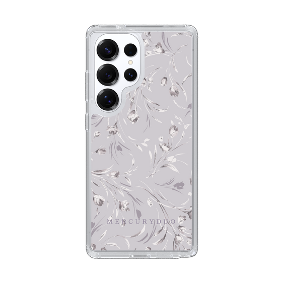 Slim Protection Case［ MERCURYDUO - BotanicalFlower - Lavender ］