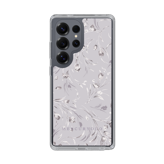 Slim Protection Case［ MERCURYDUO - BotanicalFlower - Lavender ］