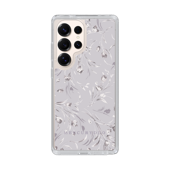 Slim Protection Case［ MERCURYDUO - BotanicalFlower - Lavender ］