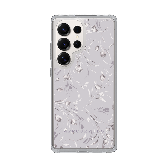 Slim Protection Case［ MERCURYDUO - BotanicalFlower - Lavender ］