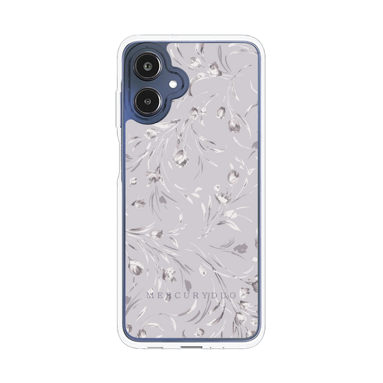 Slim Protection Case［ MERCURYDUO - BotanicalFlower - Lavender ］