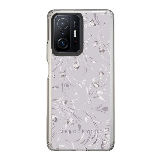 Slim Protection Case［ MERCURYDUO - BotanicalFlower - Lavender ］