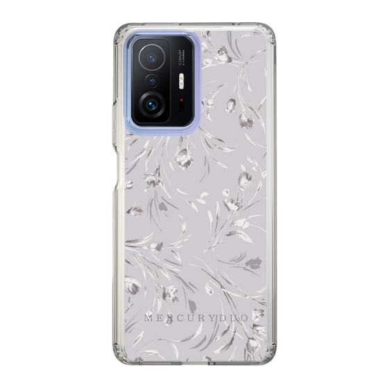 Slim Protection Case［ MERCURYDUO - BotanicalFlower - Lavender ］