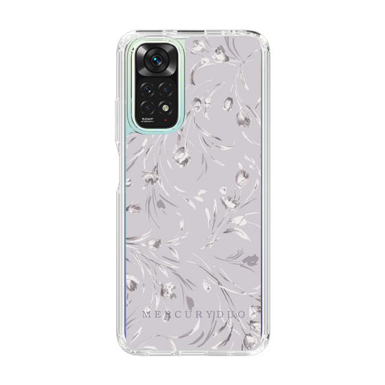 Slim Protection Case［ MERCURYDUO - BotanicalFlower - Lavender ］