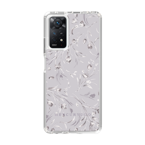 Slim Protection Case［ MERCURYDUO - BotanicalFlower - Lavender ］