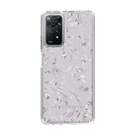 Slim Protection Case［ MERCURYDUO - BotanicalFlower - Lavender ］