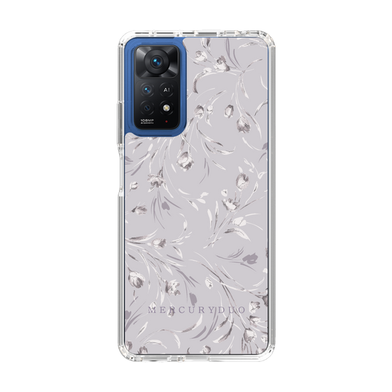 Slim Protection Case［ MERCURYDUO - BotanicalFlower - Lavender ］