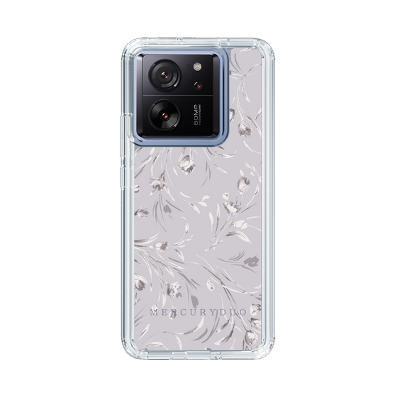Slim Protection Case［ MERCURYDUO - BotanicalFlower - Lavender ］