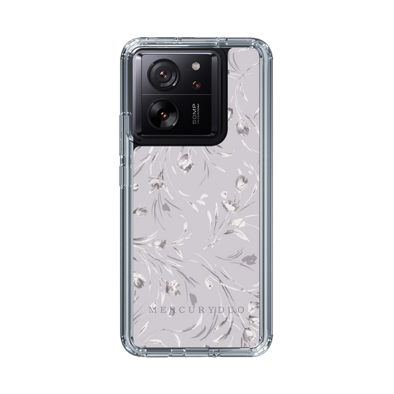 Slim Protection Case［ MERCURYDUO - BotanicalFlower - Lavender ］