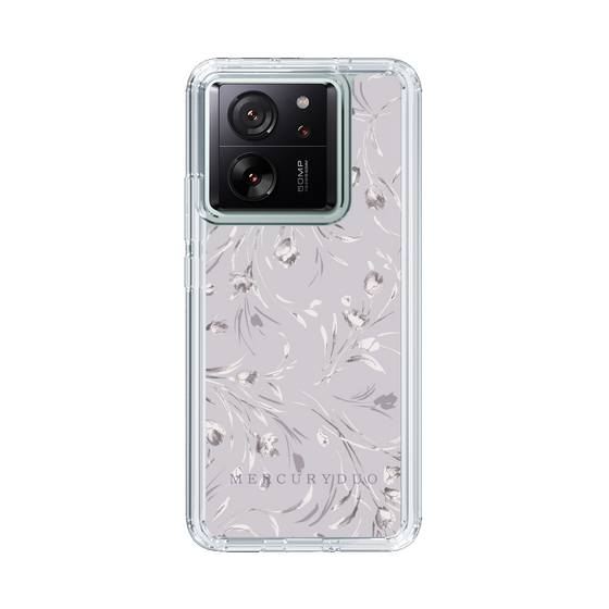 Slim Protection Case［ MERCURYDUO - BotanicalFlower - Lavender ］