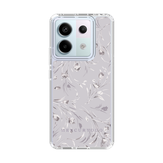 Slim Protection Case［ MERCURYDUO - BotanicalFlower - Lavender ］