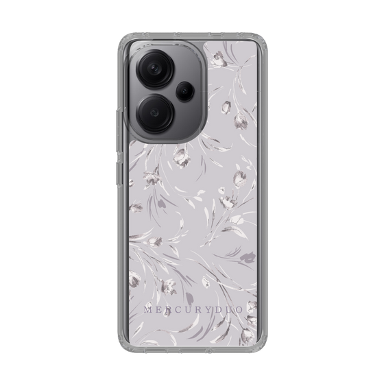 Slim Protection Case［ MERCURYDUO - BotanicalFlower - Lavender ］