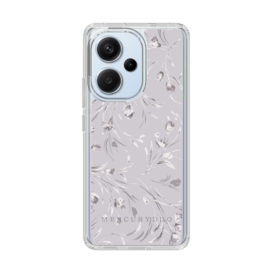 Slim Protection Case［ MERCURYDUO - BotanicalFlower - Lavender ］
