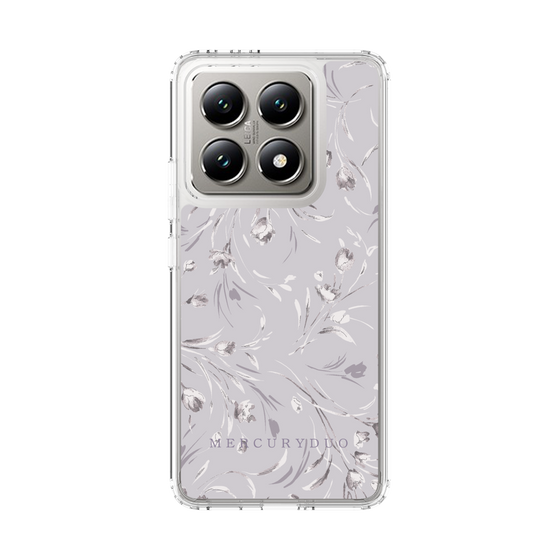 Slim Protection Case［ MERCURYDUO - BotanicalFlower - Lavender ］