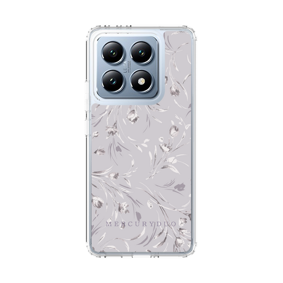 Slim Protection Case［ MERCURYDUO - BotanicalFlower - Lavender ］