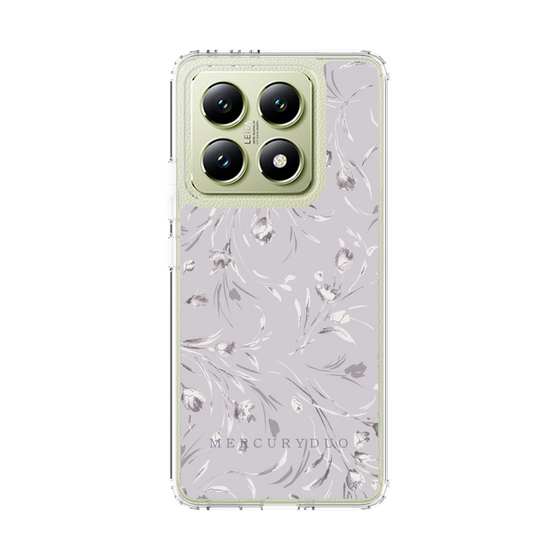 Slim Protection Case［ MERCURYDUO - BotanicalFlower - Lavender ］