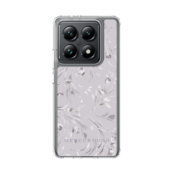 Slim Protection Case［ MERCURYDUO - BotanicalFlower - Lavender ］