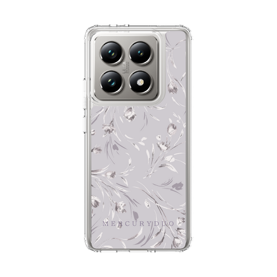 Slim Protection Case［ MERCURYDUO - BotanicalFlower - Lavender ］