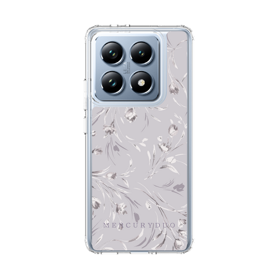 Slim Protection Case［ MERCURYDUO - BotanicalFlower - Lavender ］