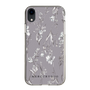 Slim Protection Case［ MERCURYDUO - BotanicalFlower - Grey ］