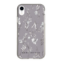 Slim Protection Case［ MERCURYDUO - BotanicalFlower - Grey ］