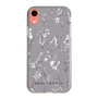 Slim Protection Case［ MERCURYDUO - BotanicalFlower - Grey ］