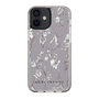Slim Protection Case［ MERCURYDUO - BotanicalFlower - Grey ］