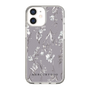 Slim Protection Case［ MERCURYDUO - BotanicalFlower - Grey ］