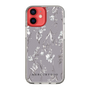Slim Protection Case［ MERCURYDUO - BotanicalFlower - Grey ］