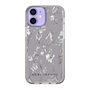 Slim Protection Case［ MERCURYDUO - BotanicalFlower - Grey ］