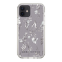 Slim Protection Case［ MERCURYDUO - BotanicalFlower - Grey ］