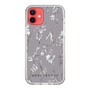 Slim Protection Case［ MERCURYDUO - BotanicalFlower - Grey ］