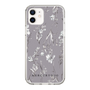 Slim Protection Case［ MERCURYDUO - BotanicalFlower - Grey ］
