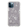 Slim Protection Case［ MERCURYDUO - BotanicalFlower - Grey ］