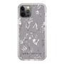 Slim Protection Case［ MERCURYDUO - BotanicalFlower - Grey ］