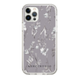 Slim Protection Case［ MERCURYDUO - BotanicalFlower - Grey ］
