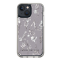 Slim Protection Case［ MERCURYDUO - BotanicalFlower - Grey ］