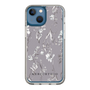 Slim Protection Case［ MERCURYDUO - BotanicalFlower - Grey ］